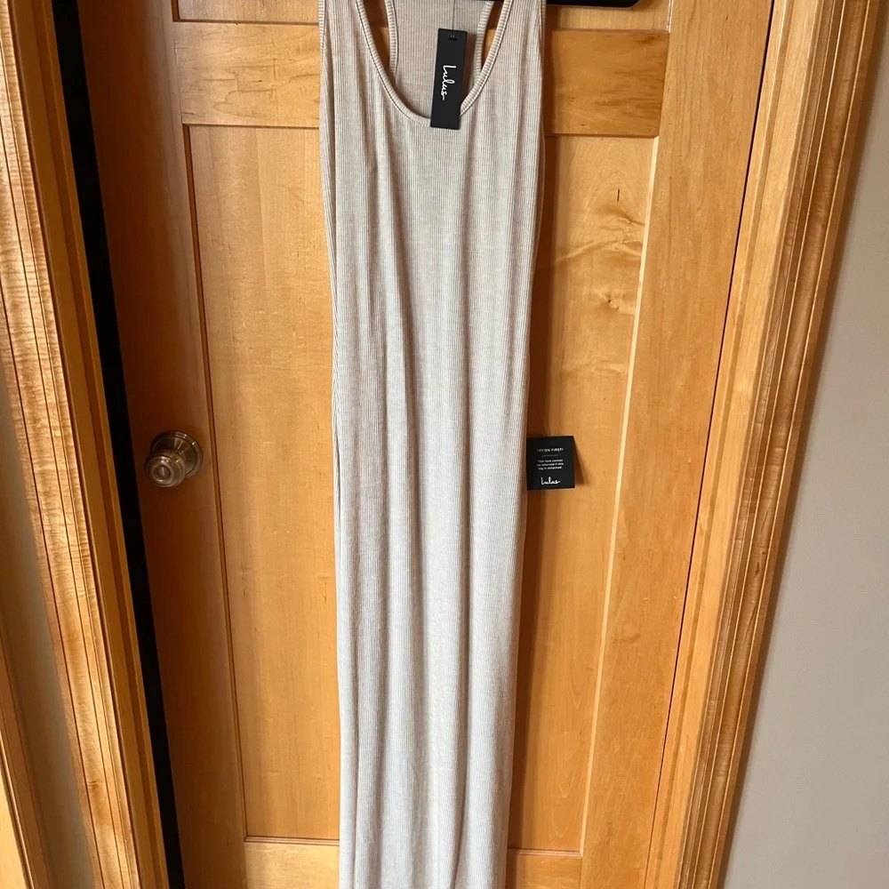 Lulus medium ribbed maxi dress - Picture 4 of 4